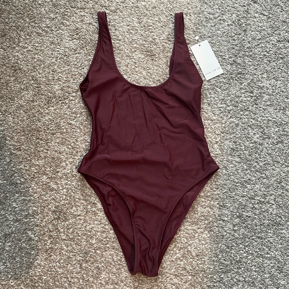 White Fox Swim - St. Tropez Merlot One Piece SMALL